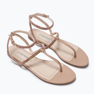 Zara Rhinestone Sandals